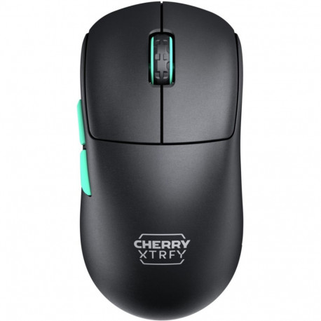 CHERRY M68 Wireless, gaming mouse (black/turquoise)