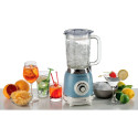 Ariete Stand Mixer Vintage blue, glass cup (light blue, 1,000 watts)
