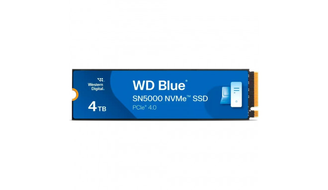 WD Blue SN5000 4 TB, SSD (blue, PCIe 4.0 x4, NVMe, M.2 2280)