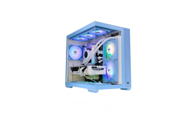 View 380 TG ARGB  (hellblau, Tempered Glass x 2)
