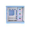 Thermaltake View 380 TG ARGB, Tower Case (Light Blue, Tempered Glass x 2)