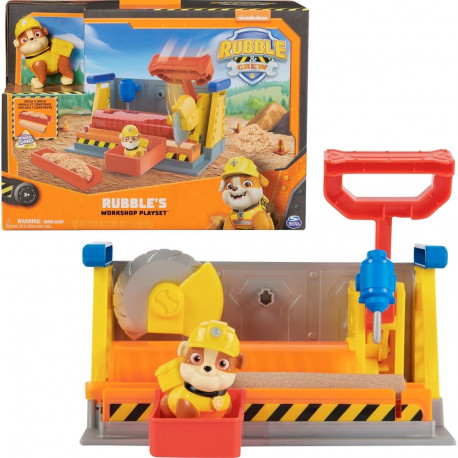 Spin Master Rubble & Crew - Workshop Playset, Toy Figure