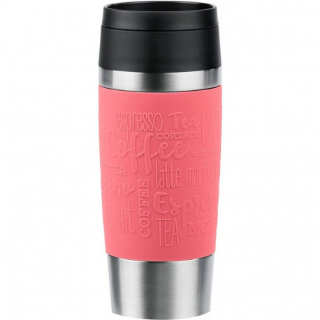 TRAVEL MUG Classic Thermobecher (koralle/edelstahl, 0,36 Liter)