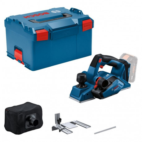 Akutoitega astmehobel GHO 18V-26 Professional 18Volt ilma akuta ja laadijata L-BOXX'is, sinine/must