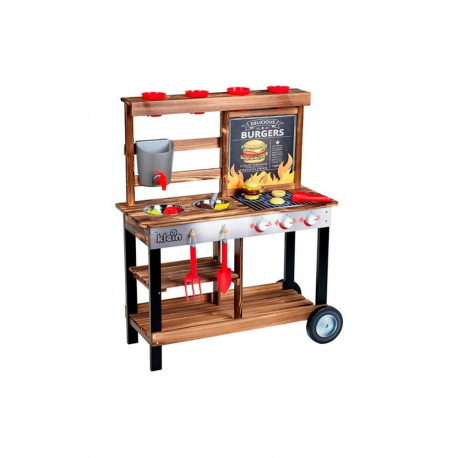 Theo Klein Beach Picnic BBQ Country Summer Kitchen, Play Kitchen