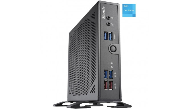 Shuttle XPC slim DS50U, Barebone (black, without operating system)
