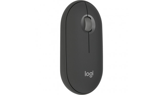 Logitech Pebble Mouse 2 M350s, mouse (graphite, Bluetooth, for Windows/macOS/iPadOS/Android/ChromeOS