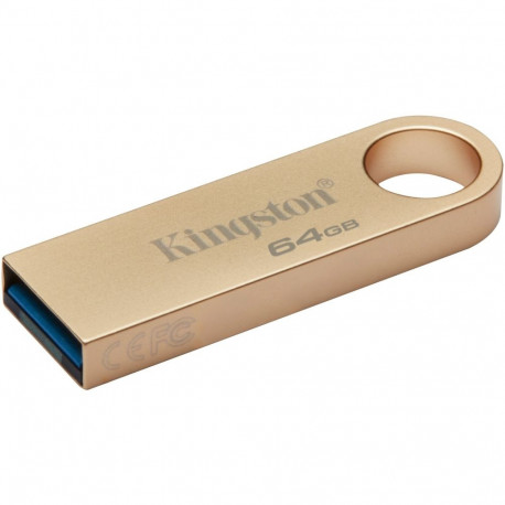 DataTraveler mälupulk SE9 G3 64GB USB-A 3.2 Gen 1, kuldne