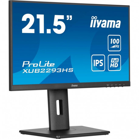 ProLite monitor XUB2293HS-B6 54.5cm (21.5 Zoll) FullHD IPS HDMI DP 100Hz Panel, must (matt)