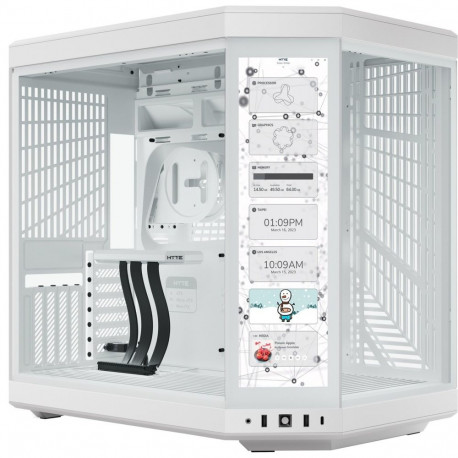 karastatud klaasid Y70 Touch Infinite x2, valge