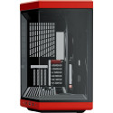 HYTE Y70 , tower case (red, tempered glass)