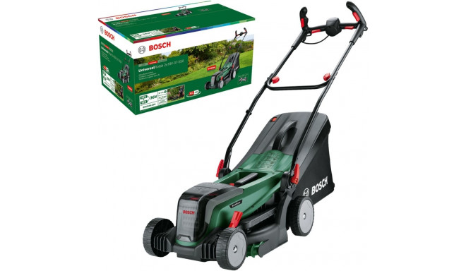 Bosch cordless lawn mower UniversalRotak 2x18V-37-550 Solo, 36Volt (2x18V) (green/black, without bat