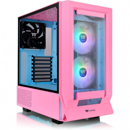 Thermaltake Ceres 350 MX , Tower case (pink, Tempered Glass x 2)