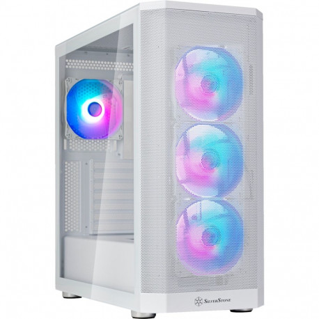 SilverStone FARA 514X, tower case (white, tempered glass)