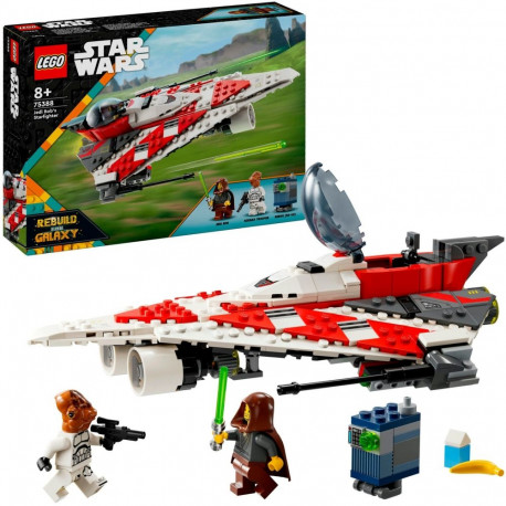 LEGO 75388 Star Wars Jedi Bob's Starfighter, construction toy (assorted item, one figure)
