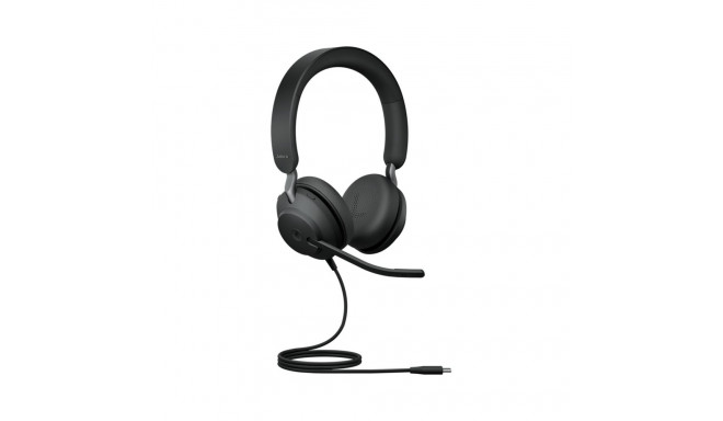 Jabra Evolve2 40 SE, headset (black, stereo, USB-C, MS)