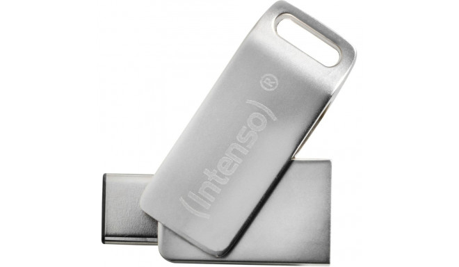 Intenso cMOBILE LINE 128 GB, USB stick (silver, USB-A 3.2 Gen 1, USB-C 3.2 Gen 1)