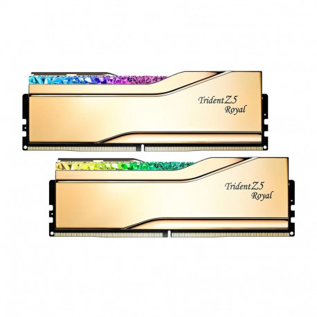 G.Skill DDR5 - 48GB - 7200 - CL - 36 (2x 24 GB) Dual-Kit (gold, F5-7200J3646F24GX2-TR5G, Trident Z5 
