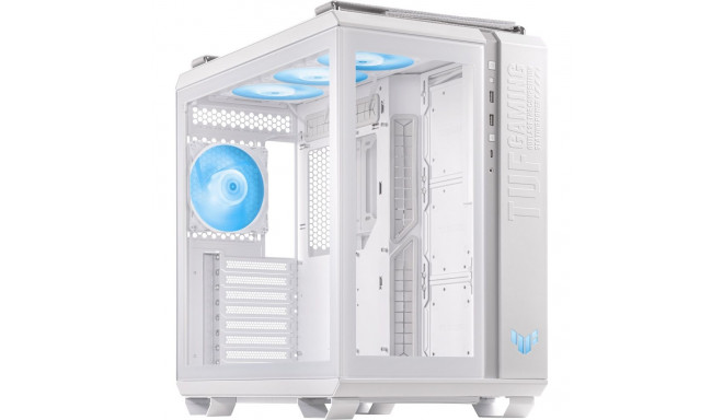 ASUS TUF GAMING GT502 PLUS , Tower case (white, Tempered Glass x 2)