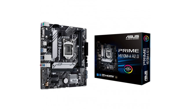 ASUS PRIME H510M-A R2.0 - Socket 1200 - motherboard (black/silver)