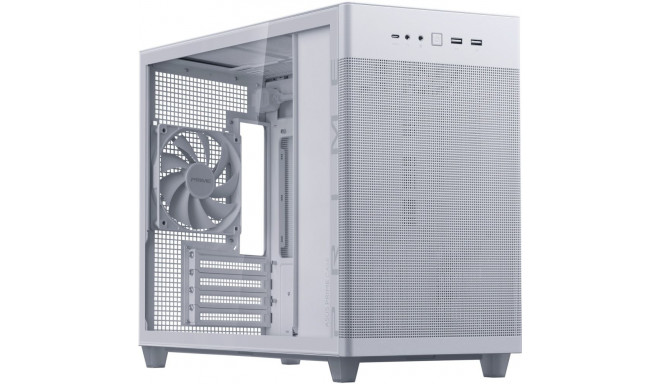 ASUS PRIME AP201 , tower case (white, tempered glass)