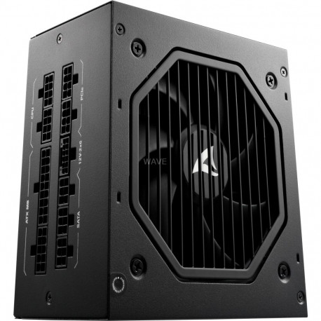 Sharkoon Rebel P20 850W, PC power supply (black, 1x 12 pin high power connector, 4x PCIe, cable mana