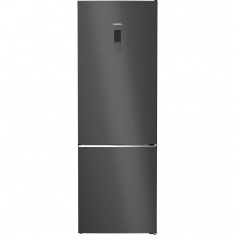 Siemens KG49NAXCF iQ500, fridge-freezer combination (stainless steel (dark))