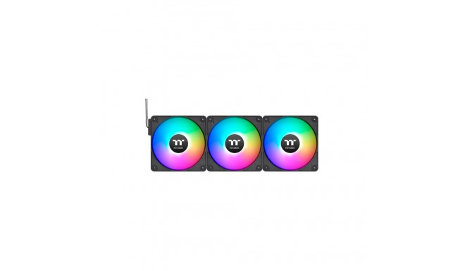 Thermaltake CT140 EX ARGB Sync PC Cooling Fan, Case Fan (Black, Pack of 3)