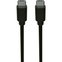 Ansmann USB 3.2 Gen 1 cable, USB-C plug > USB-C plug (black, 2 meters, charging with up to 60 watts)