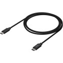 Ansmann USB 3.2 Gen 1 cable, USB-C plug > USB-C plug (black, 2 meters, charging with up to 60 watts)