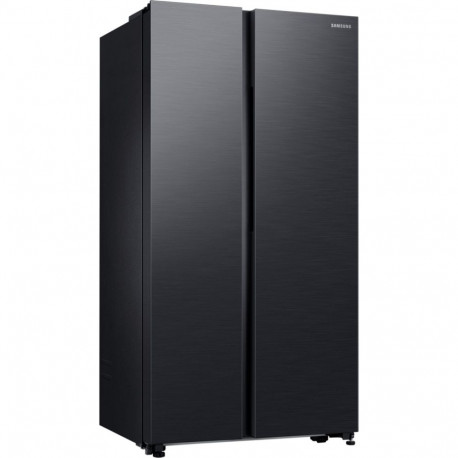 SAMSUNG RS62DG5003B1EF, Side-by-Side (stainless steel (dark), AI Energy Mode, All-round Cooling, Twi