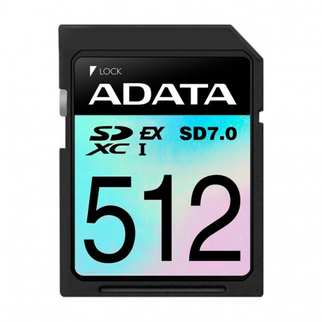 ADATA Premier Extreme SDXC 512 GB, memory card (black, SD Express, UHS-I U3, Class 10, V30)