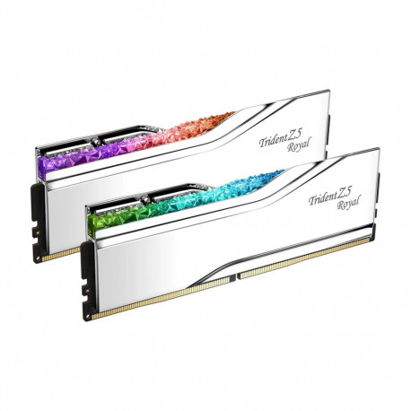 DIMM 64 GB DDR5-6400 (2x 32 GB) Dual-Kit (silber, F5-6400J3239G32GX2-TR5S, Trident Z5 Royal, INTEL X