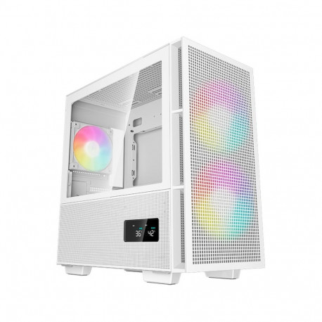 DeepCool CH360 DIGITAL , tower case (white, tempered glass)