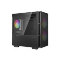 DeepCool CH360 , tower case (black, tempered glass)