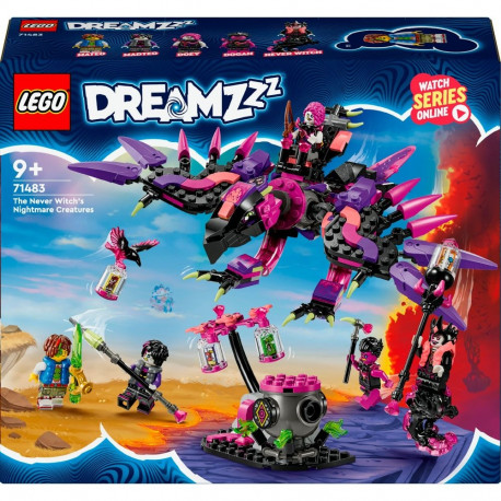 LEGO 71483 DREAMZzz The Neverwitch's Nightmare Creatures, construction toy