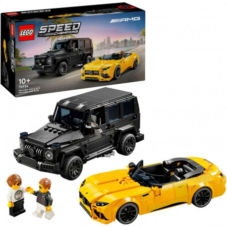 LEGO 76924 Speed Champions Mercedes-AMG G 63 & Mercedes-AMG SL 63, construction toy