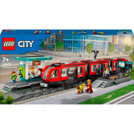 LEGO 60423 City Tram with Stop, construction toy