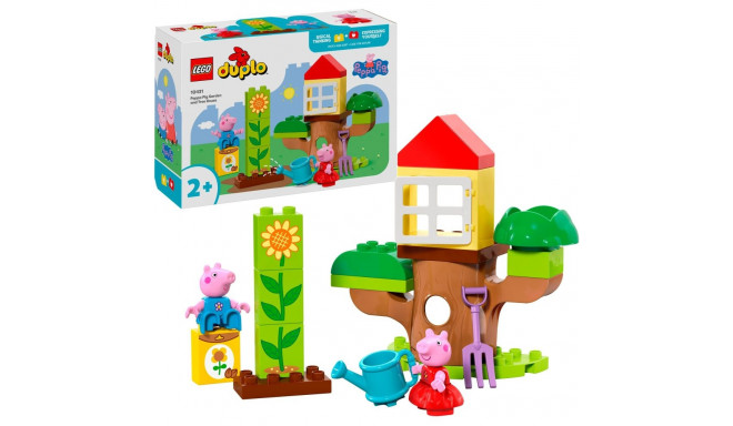 LEGO 10431 DUPLO Peppa's Garden with Tree House, construction toy