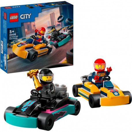 60400 City Go-Karts mit Rennfahrern