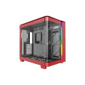 Montech KING 95 , Tower case (red, Tempered Glass x 2)