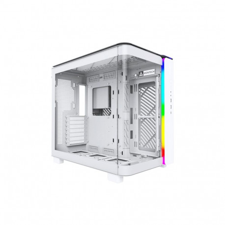 Montech KING 95 , Tower case (white, Tempered Glass x 2)