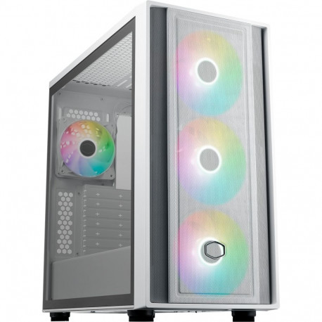 MasterBox 600  (weiß, Tempered Glass)