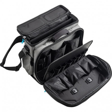 B&W TEX.223+Belt+Zipperbag+Hammer, tool box (black, Bundle 2)