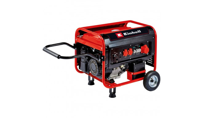 Einhell petrol generator TC-PG 65/E5, generator (red/black, 8.0 kW)