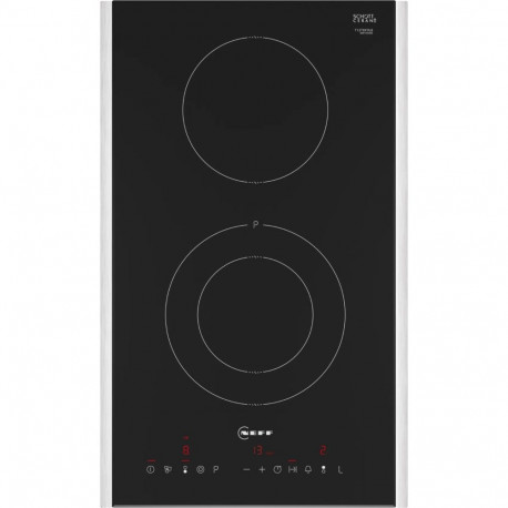Iseseisev pliidiplaat T13TDF9L8 N 70 30cm, must/roostevaba teras