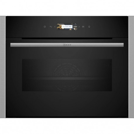 Neff C24MR21N0 N 70, oven (stainless steel, with microwave, Home Connect)
