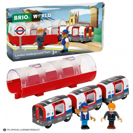World Londoner U-Bahn mit Licht und Sound