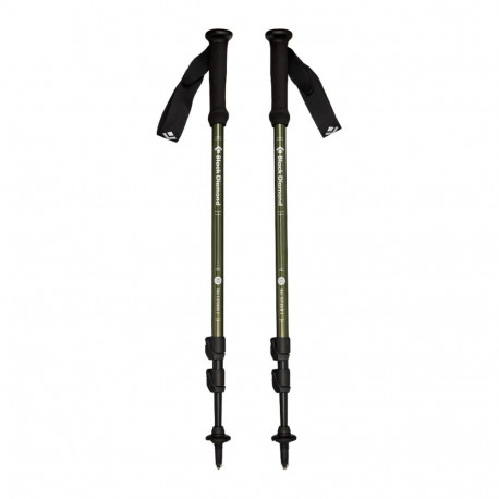 Trekkingstöcke Explorer 3 (schwarz, 1 Paar, 100 bis 140 cm)
