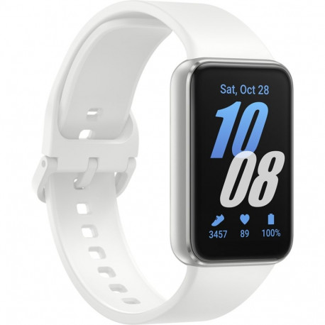 SAMSUNG Galaxy Fit3, fitness tracker (silver/white, Bluetooth)